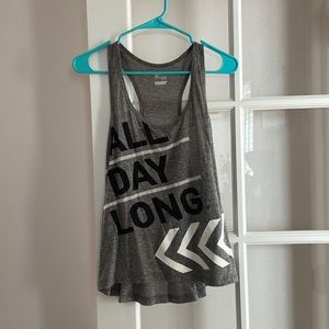 Workout tank top “ALL DAY LONG”